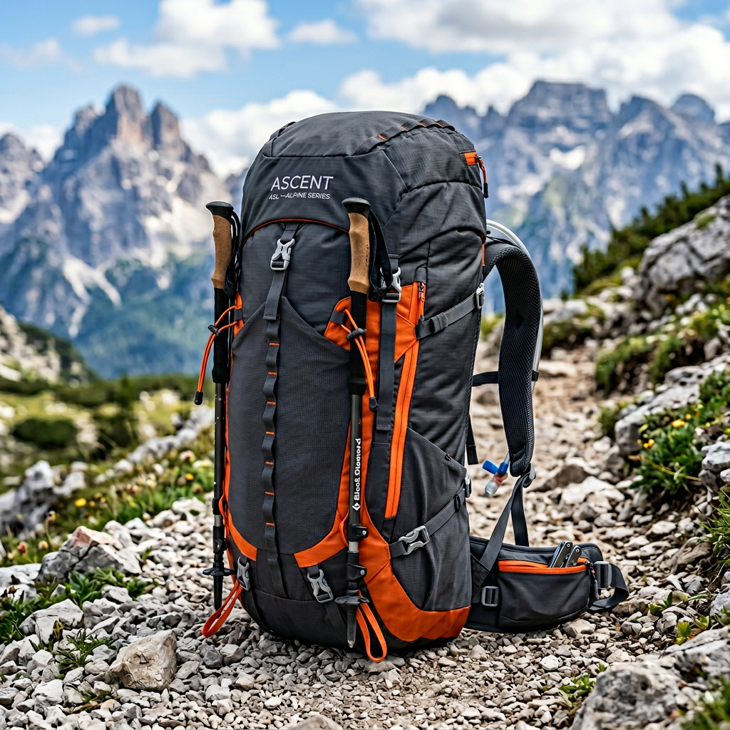 Alpine Hiking Backpack — 45L